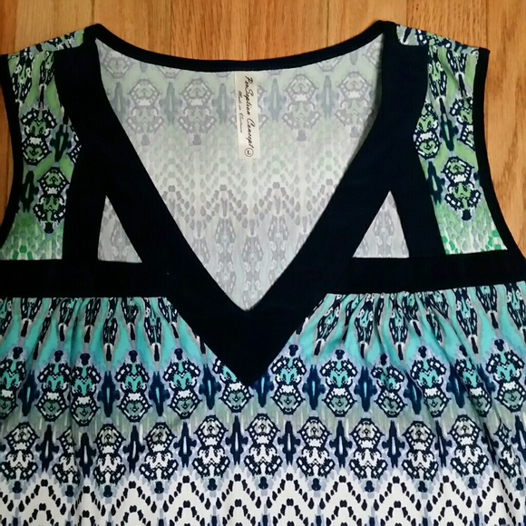 PerSeption Concept Sleeveless Top Size L - Picture 2 of 3
